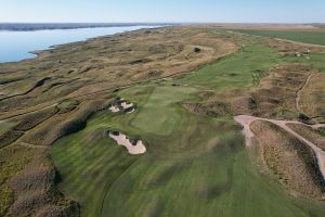 Sutton Bay 1st Aerial Green